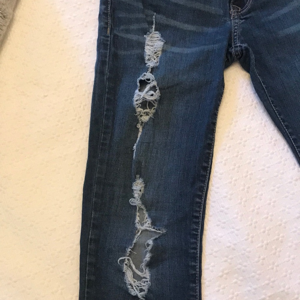 Mid Rise Ripped Skinny Jeans - Picture 3 of 3